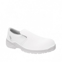 PAIR WHITE SAFETY SHOE WITH...
