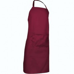 Long apron with breastplate...